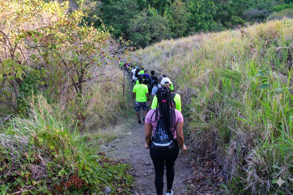 Hiking Bloody River St Kitts