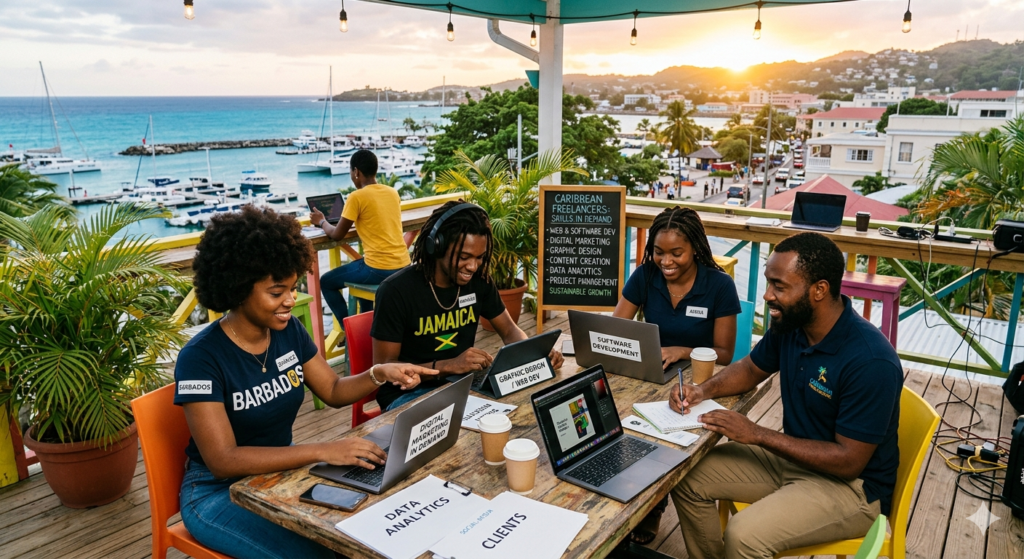 freelance skills in demand Caribbean