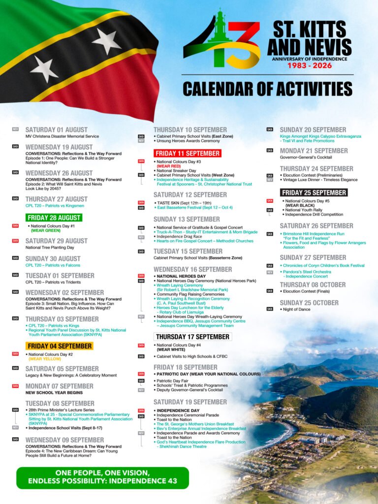 Saint Kitts and Nevis independence day 43
